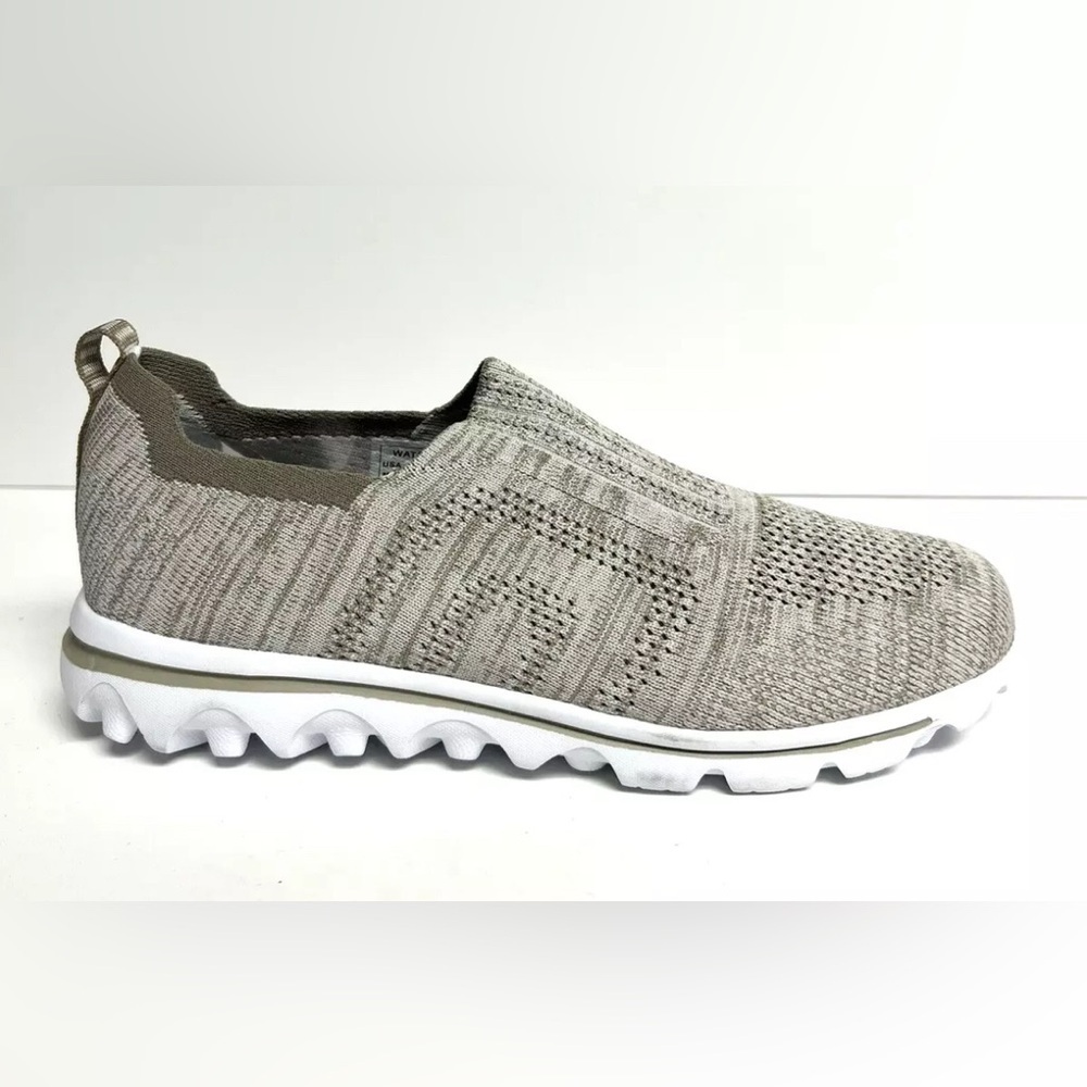 Propet Womens Travelactiv Stretch Slip On Taupe Size 11 M